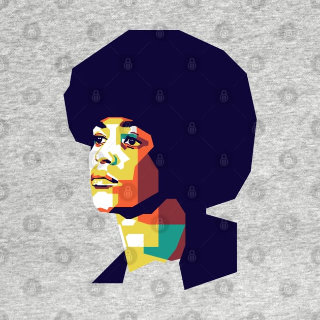 Angela Davis on WPAP by pentaShop